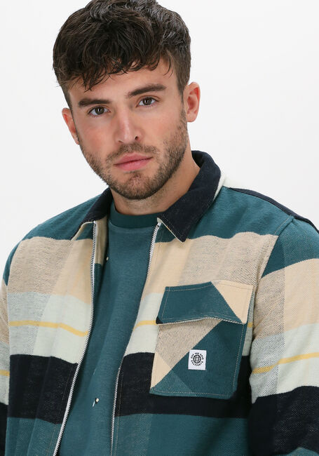 Mehrfarbige/Bunte KULTIVATE Overshirt ST CHECKERZ - large