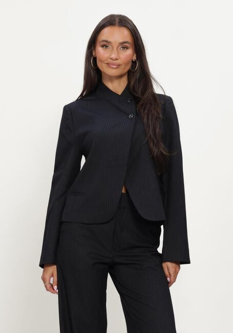Dunkelblau NEO NOIR Blazer TIRIA SLIM PINSTRIPE BLAZER - large