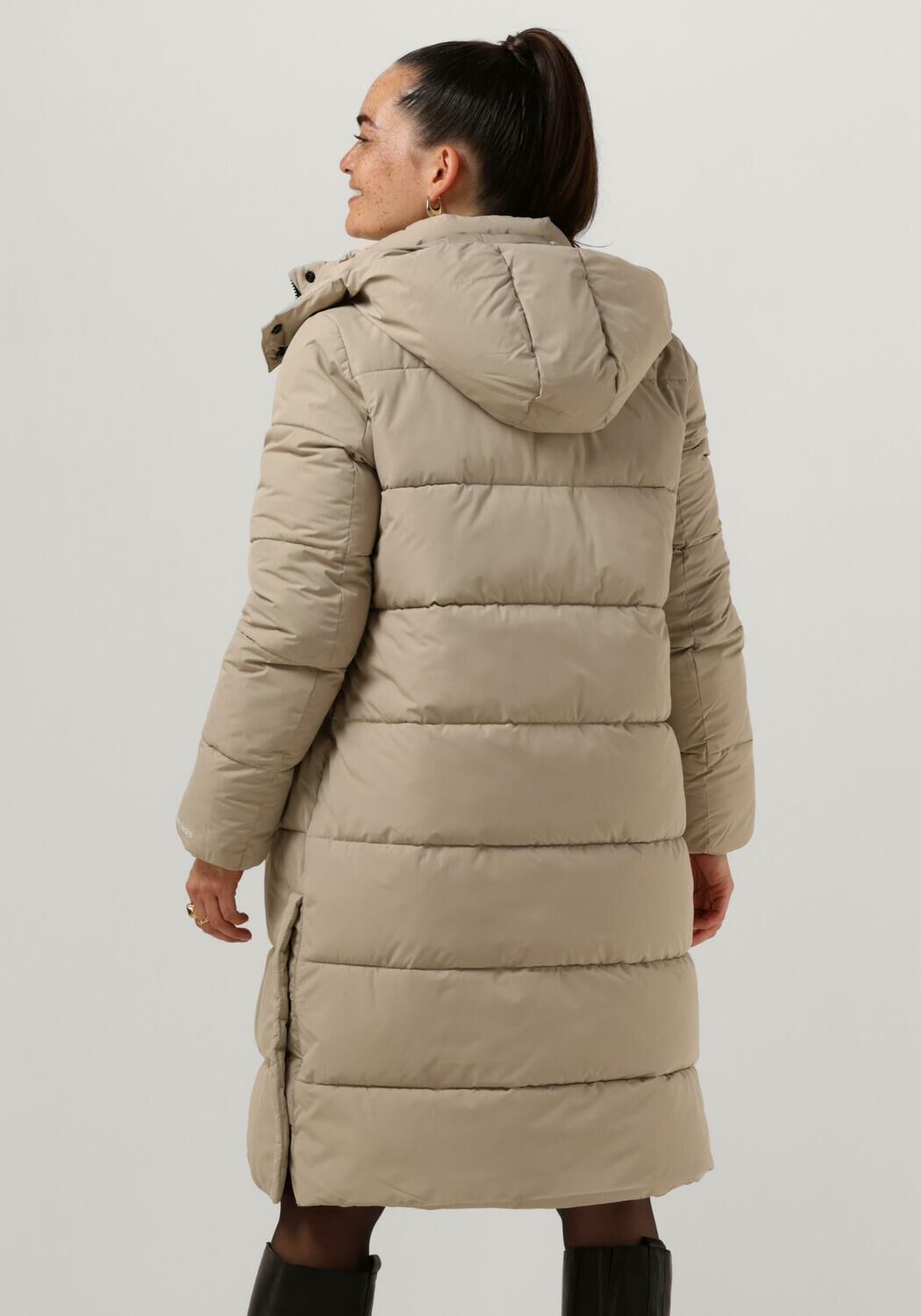 Calvin klein wintermantel beige clearance