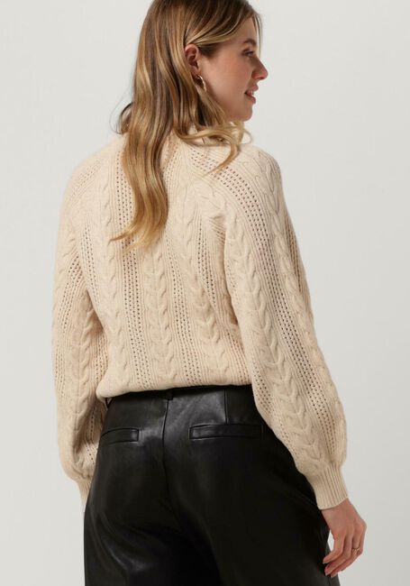 Sand OBJECT Pullover ELENA L/S KNIT PULLOVER 123 - large