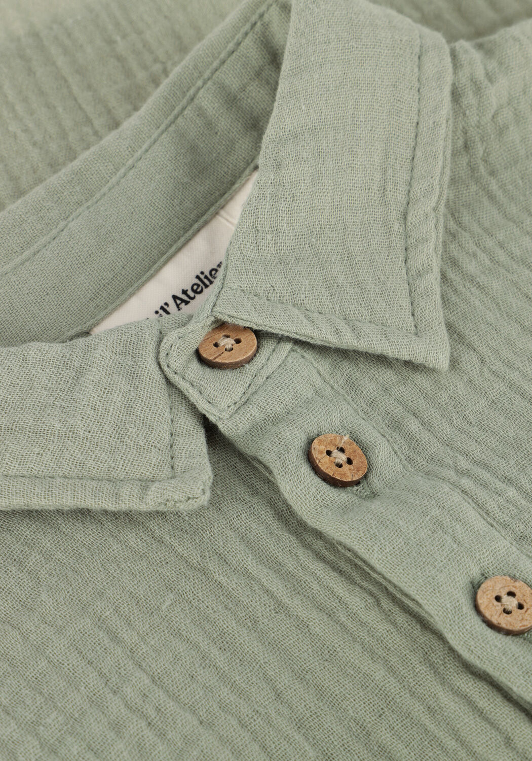 Graue LIL' ATELIER Casual-Oberhemd NMMJANU SS LOOSE SHIRT LIL - large