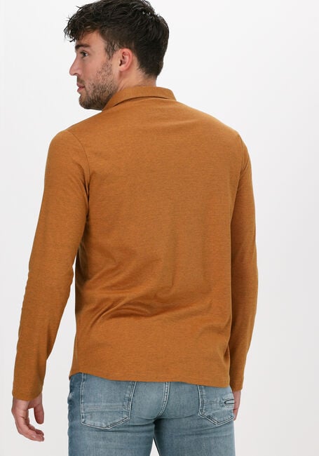 Camelfarbene DESOTO Polo-Shirt POLO CASUAL 1/1 - large