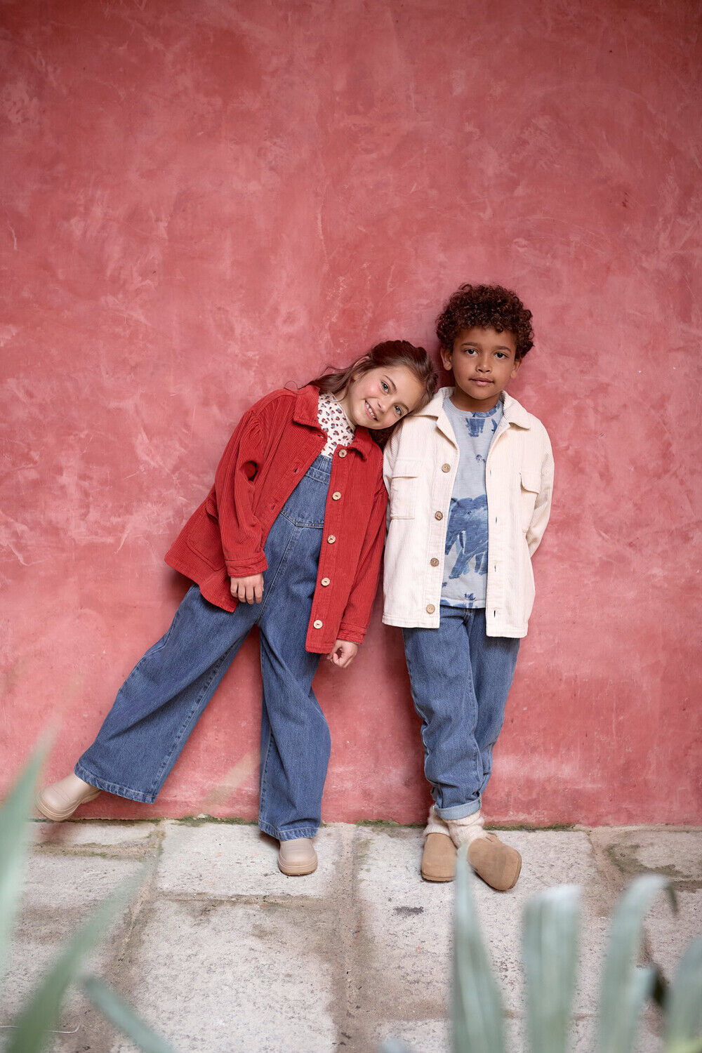 Blaue PLAY UP Latzhosen DENIM JUMPSUIT - large