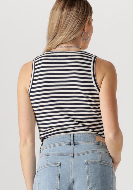 Dunkelblau NUKUS T-shirt STEFANIA SINGLET STRIPES - large