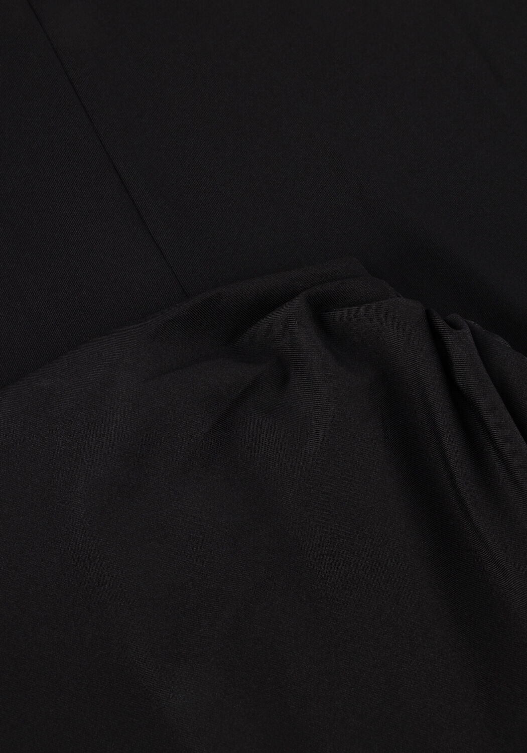 Schwarze ROSEMUNDE Maxikleid BILLIE SL LONG DRAPE DRESS - large