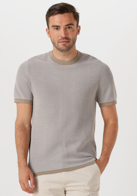 Braune DRYKORN T-shirt VALENTIN 424043 - large