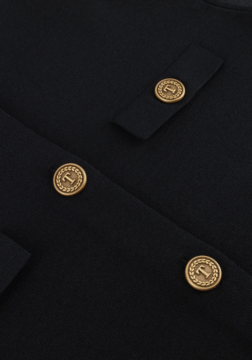 Schwarze TWINSET MILANO Pullover 252TP3201 - large