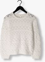 Weiße OBJECT Pullover OBJLIVA L/S O-NECK KNIT PULLOVER