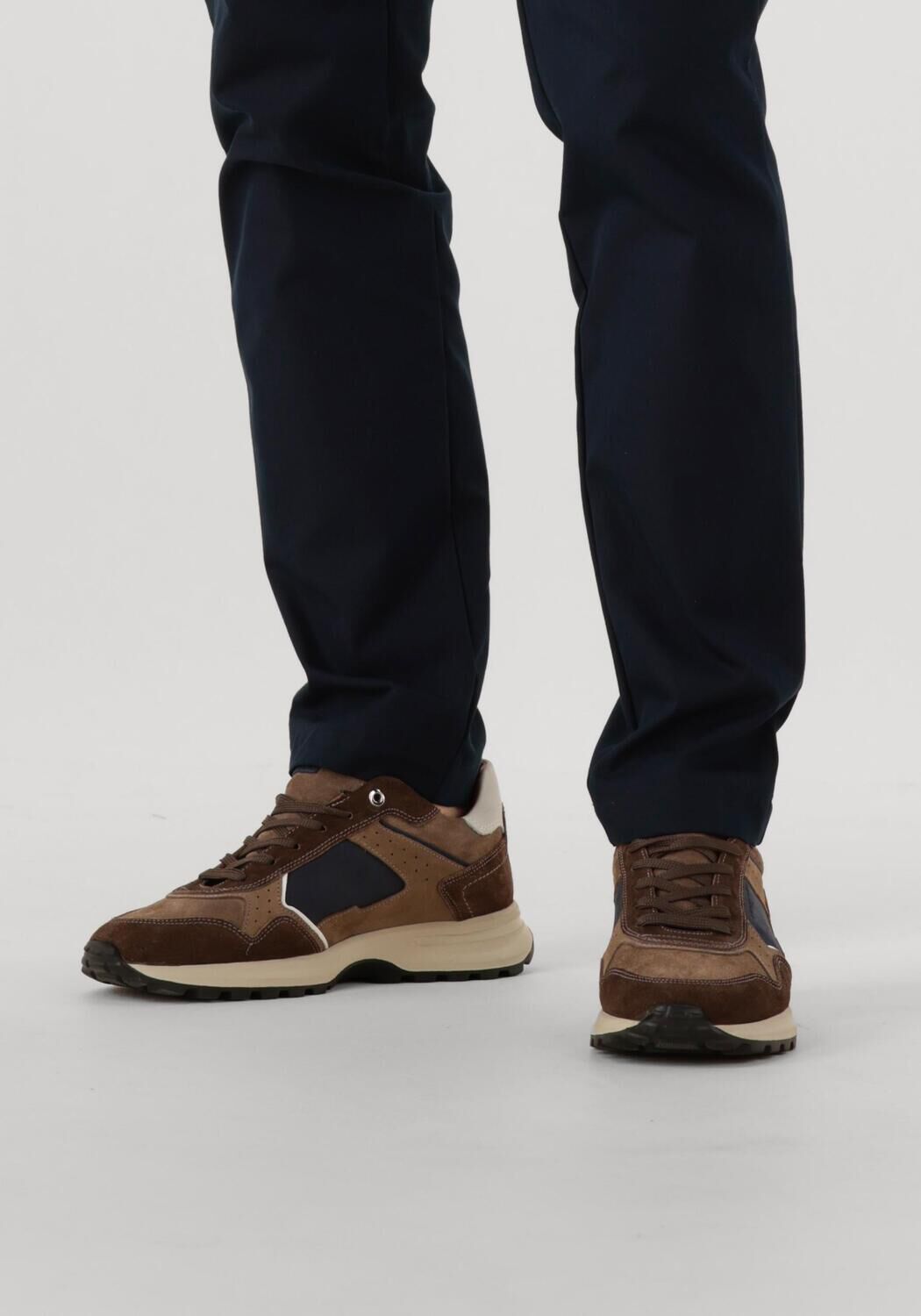 Braune STEFANO LAURAN Sneaker Low STAR 005 - large