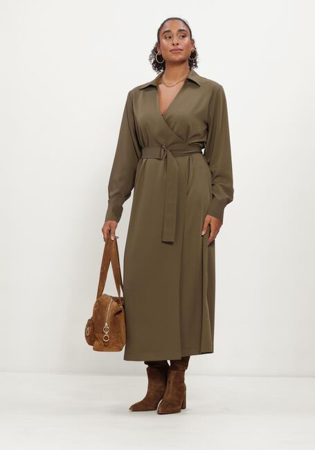 Gr&uuml;ne LINA LOCCHI Midikleid LL-BELINDA - large