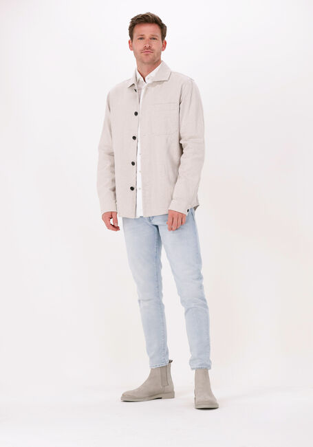 Weiße PROFUOMO Casual-Oberhemd HARTGER W COTTON-LINNEN - large