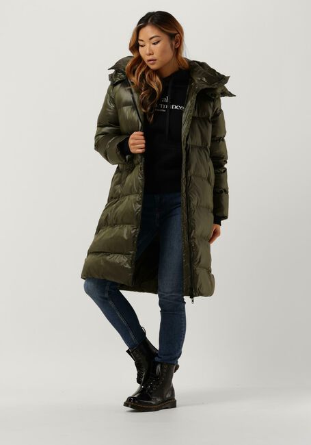 Olive CANADIAN Wattierte Jack RECLYLED SHINY - large