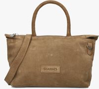 Beige SHABBIES Handtasche NOLAN - medium