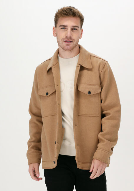Camelfarbene BOSS Overshirt LOM_1 10230794 - large