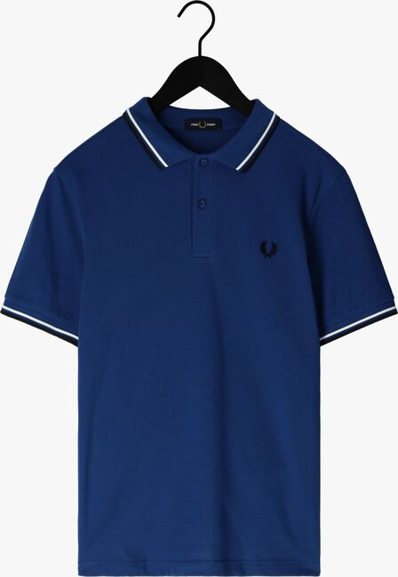 Kobalt FRED PERRY Polo-Shirt TWIN TIPPED FRED PERRY SHIRT - large