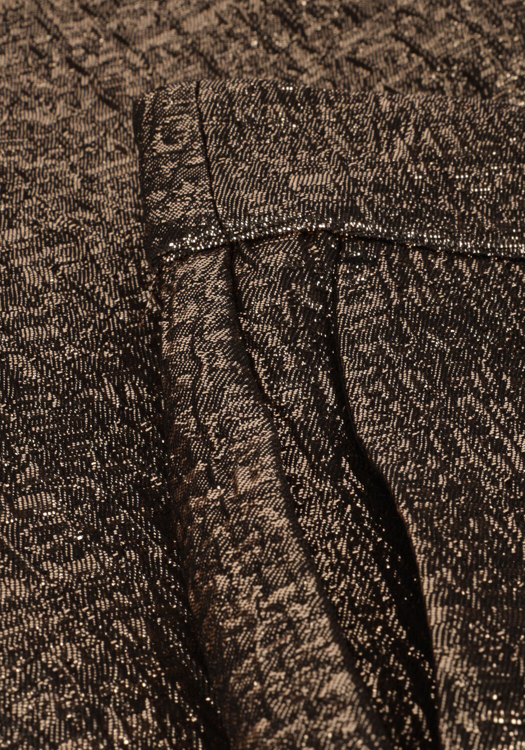 Goldfarbene SELECTED WOMEN Hose SLFVIOLET-RIA MW CROPPED PANT - large