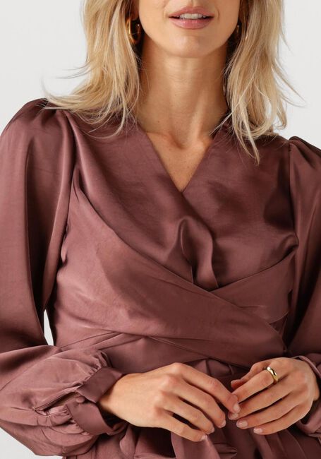 Bordeaux NEO NOIR Blusen RISTA HEAVY SATEEN BLOUSE - large