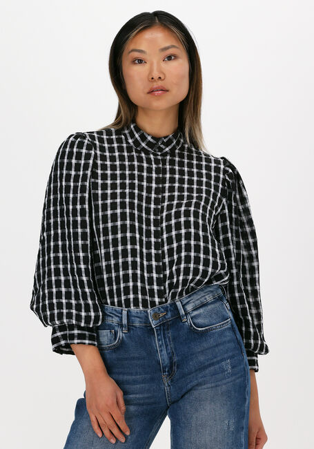 Schwarze BRUUNS BAZAAR Bluse PRIVET LICA SHIRT - large