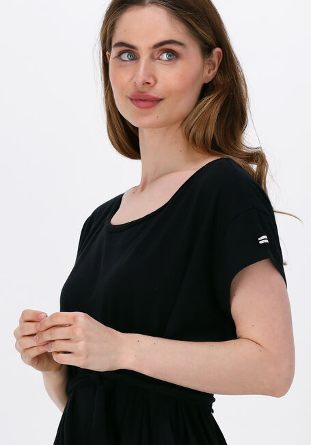 Schwarze 10DAYS Maxikleid MAXI TEE DRESS HEART - large