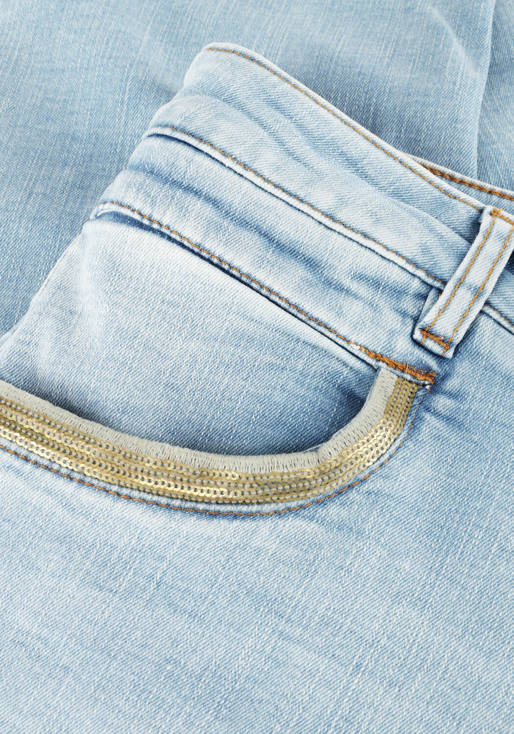 Hellblau MOS MOSH Slim fit jeans MMNAOMI LIGHT PERLA JEANS - large