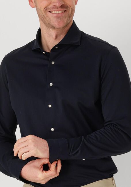 Dunkelblau PROFUOMO Klassisches Oberhemd SHIRT X-CUTAWAY JAPANESE KNITTED - large