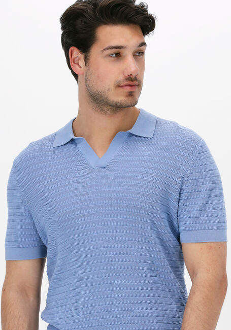 Hellblau DRYKORN Polo-Shirt BRAIAN 425052 - large