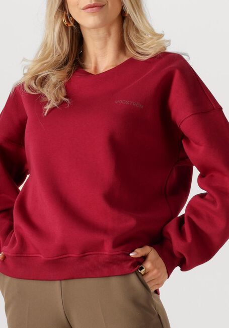 Rote MODSTRÖM Sweatshirt PAULAMD SWEAT - large