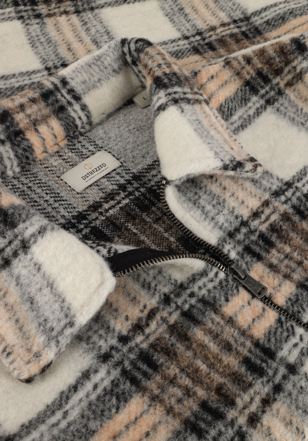 Graue DSTREZZED Overshirts TERJE POLO - large