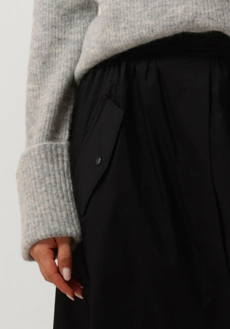 Schwarze MSCH COPENHAGEN Midirock MSCHLAMIRA LANA SKIRT - large