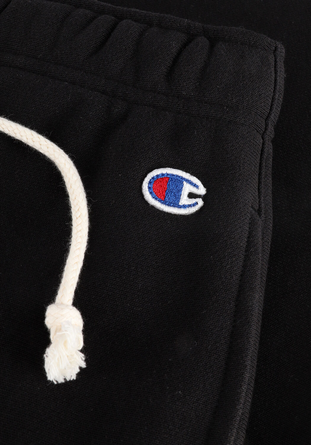 Schwarze CHAMPION Jogginghose ELASTIC CUFF PANTS - large