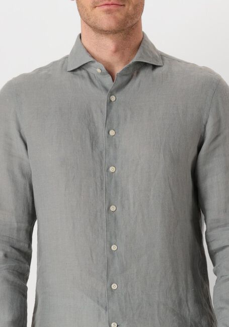 Grüne PROFUOMO Klassisches Oberhemd SHIRT X-CUTAWAY LINEN - large