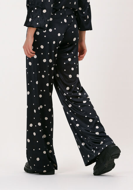 Schwarze HUNKON Weite Hose MADDIE TROUSERS - large