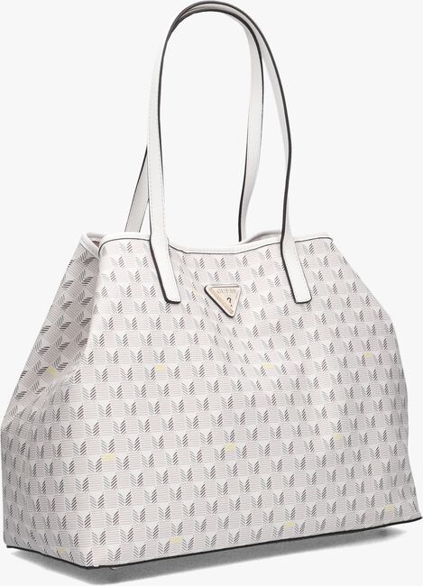 Weiße GUESS Shopper VIKKY LARGE TOTE - large