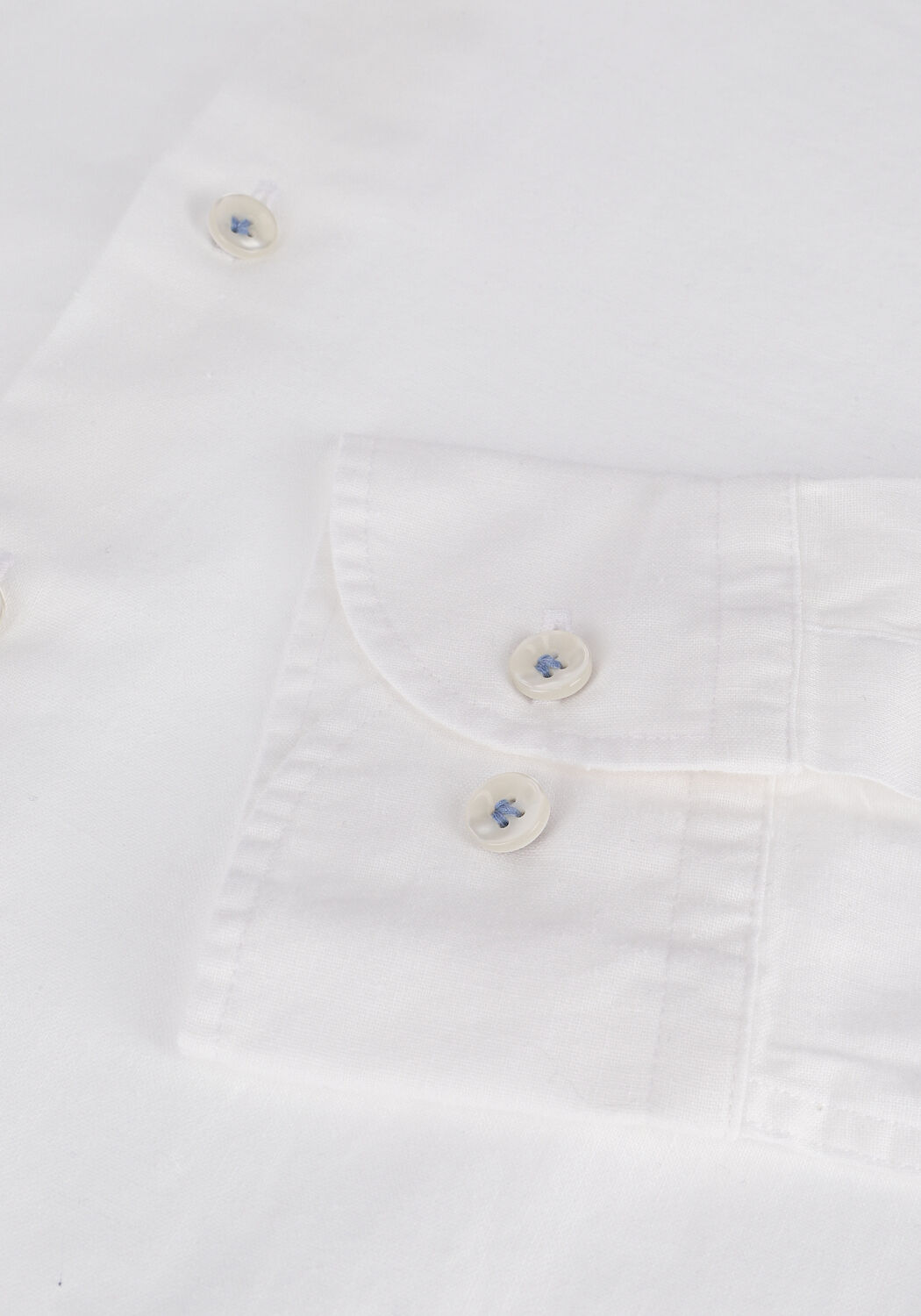 Wei&szlig;e PROFUOMO Casual-Oberhemd HARTGER W COTTON-LINNEN - large