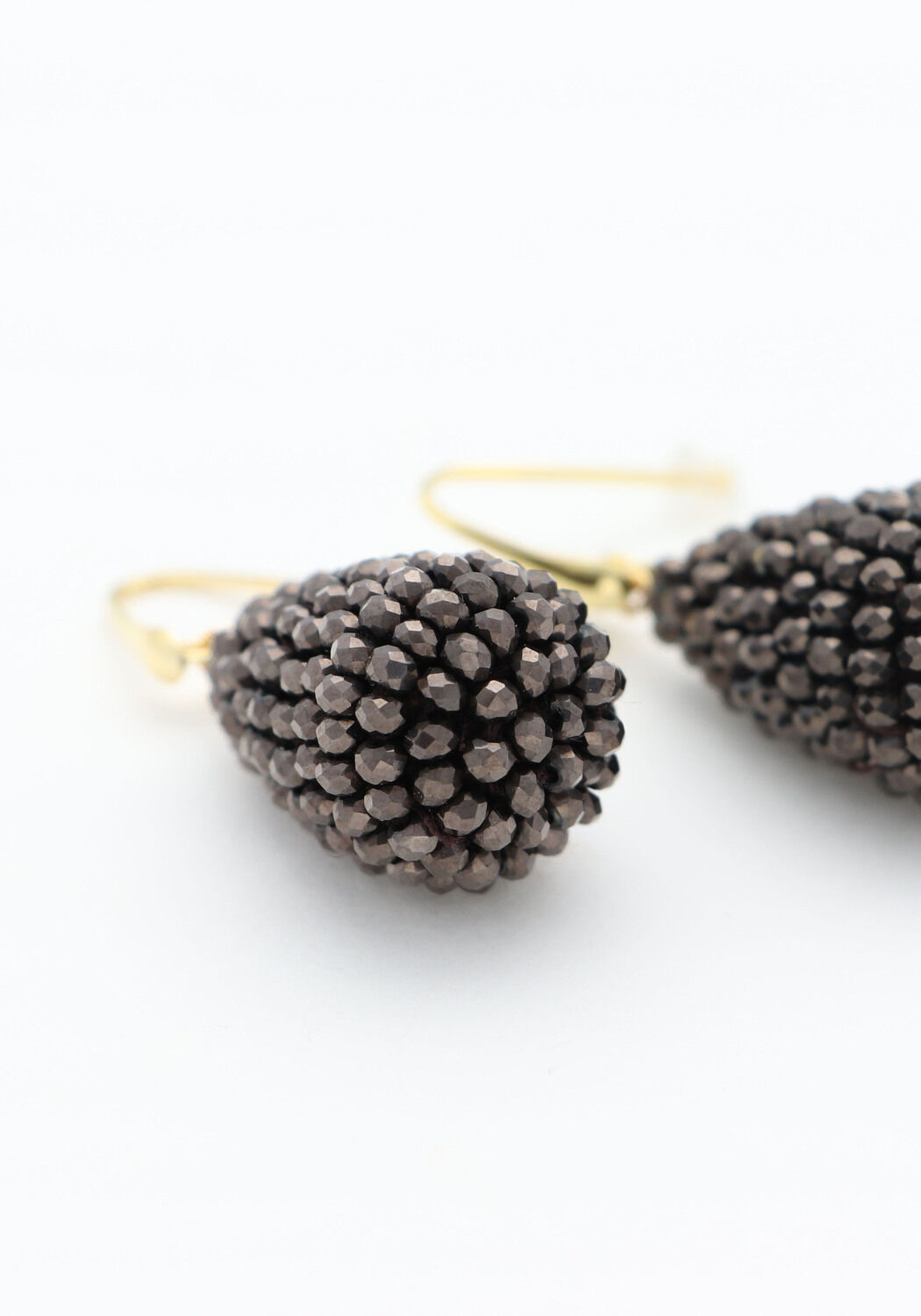 Braune LOTT. GIOIELLI Ohrringe CE GB CONE S - large