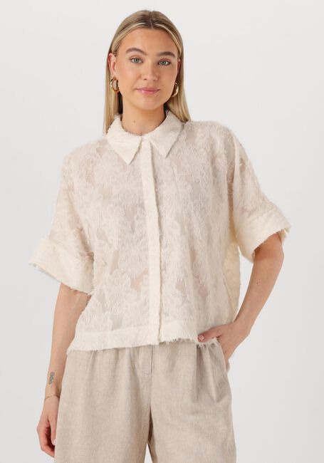 Weiße ROUGE EDIT Blusen ROUKYOTO 2/4 SHIRT - large