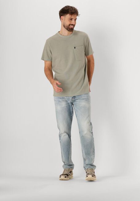 Grüne BUTCHER OF BLUE T-shirt ADRIEN LOOSE PKT TEE - large