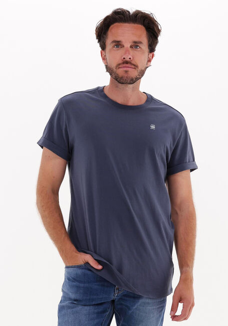 Blaue G-STAR RAW T-shirt LASH R T S/S - large