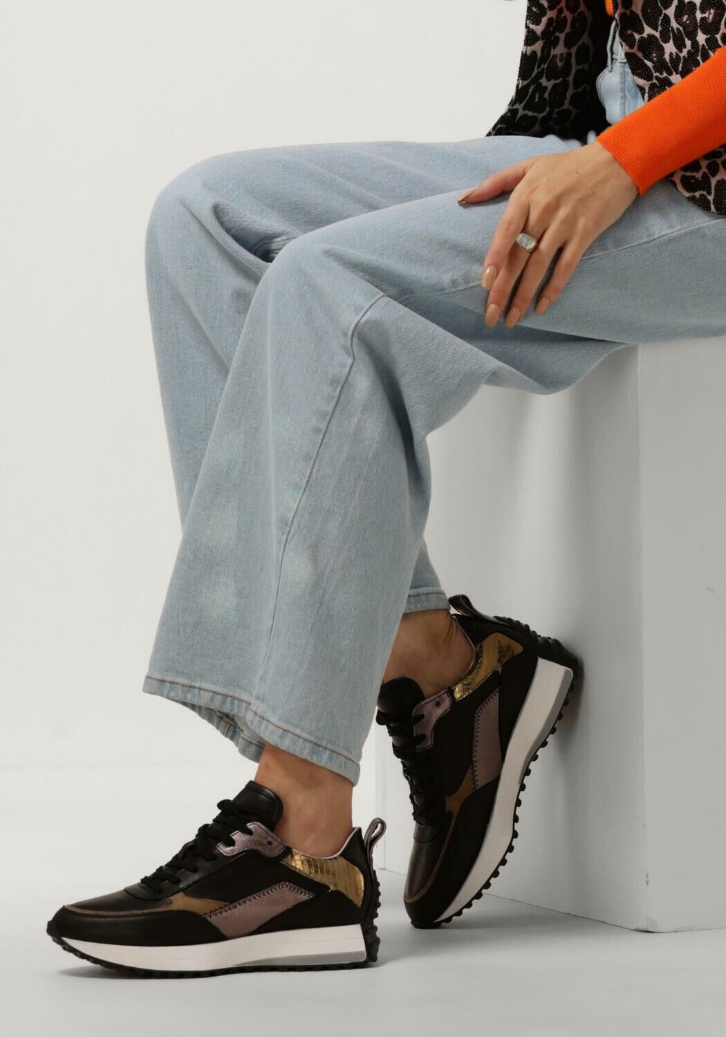 Schwarze NOTRE-V Sneaker Low 05-31 - large