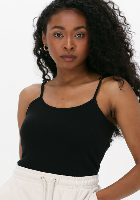 Schwarze CALVIN KLEIN Top CK RIB STRAPPY TOP - large