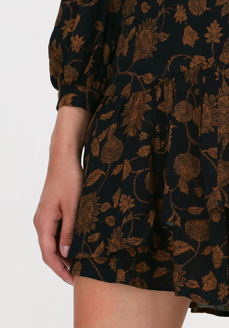 Schwarze BY-BAR Minirock ELENA GOLDEN FLOWER SKIRT - large