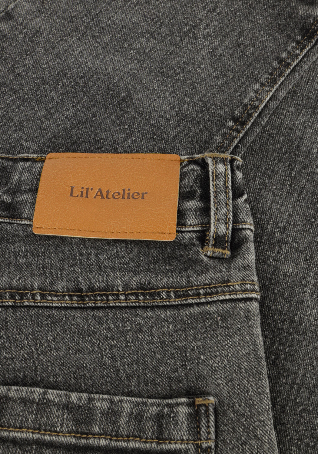 Dunkelgrau LIL' ATELIER Wide jeans NMNBERLIN LOOSE DNM JEANS 8310-IN LIL - large