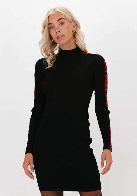 Schwarze MICHAEL KORS Minikleid ECO KORS TAPE MNK DRS - large