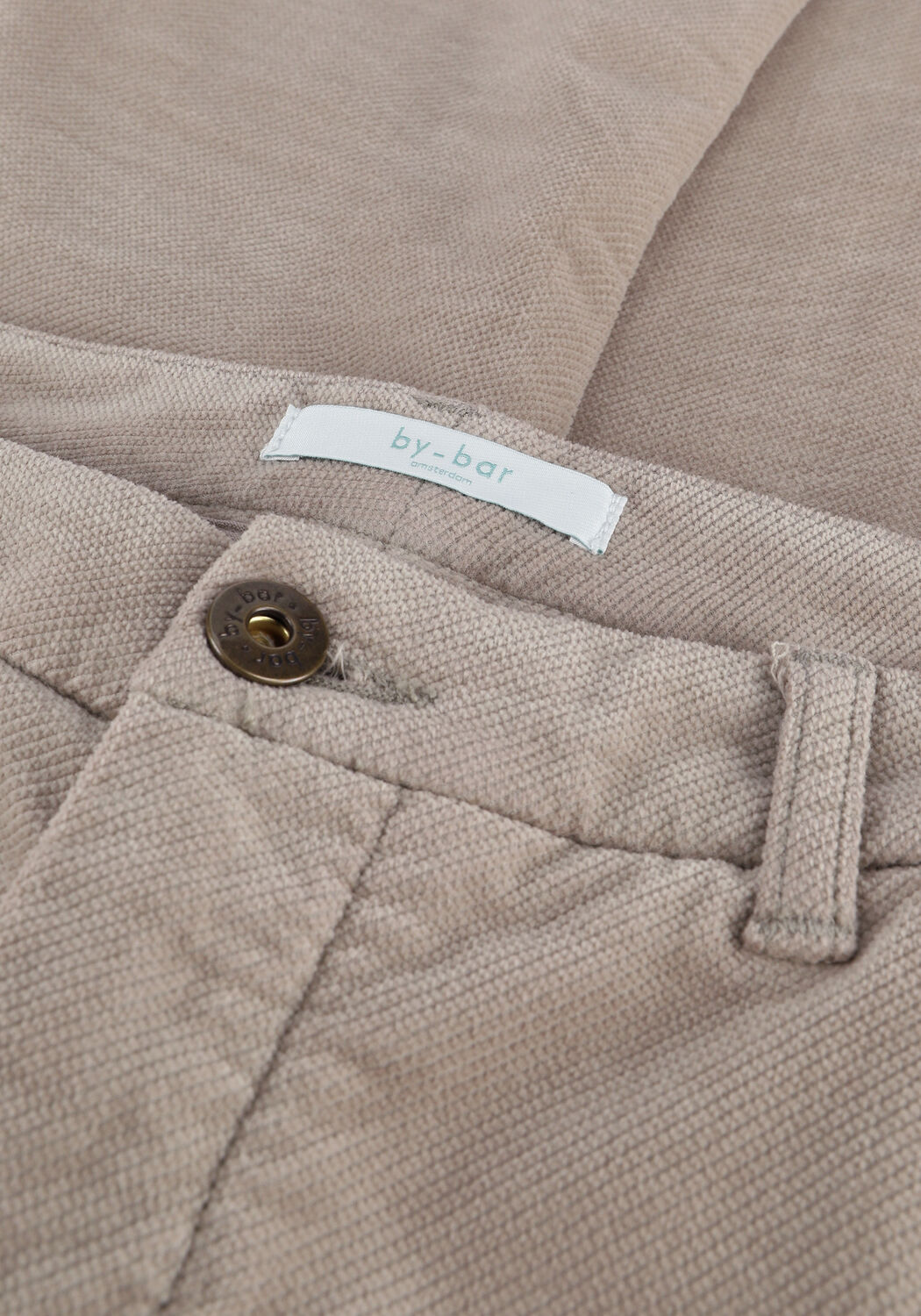 Sand BY-BAR Hose LEILA VELVET TWILL PANT - large