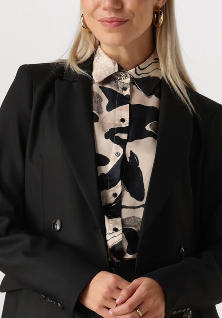 Schwarze JANSEN AMSTERDAM Blazer WTQ266 BLAZER ANNA - large