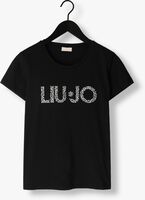 Schwarze LIU JO T-shirt JERSEY T-SHIRT