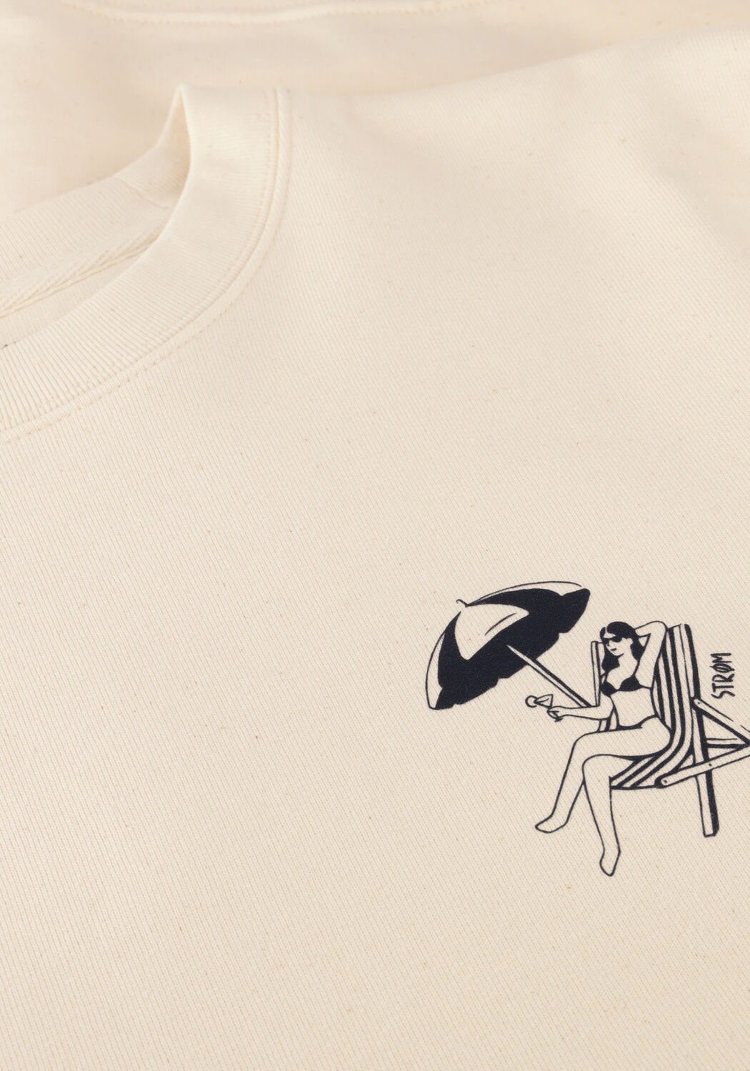 Ecru STR&Oslash;M Clothing Sweatshirt SWEATER - large