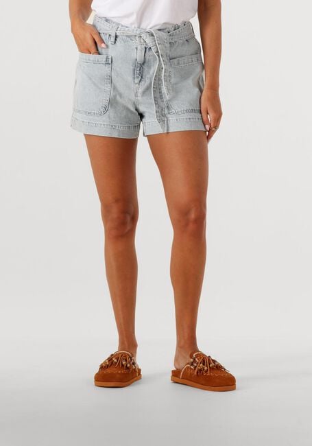 Hellblau CATWALK JUNKIE Kurze Hosen DENIM SHORT WITH ELASTIC WAISTBAND - large