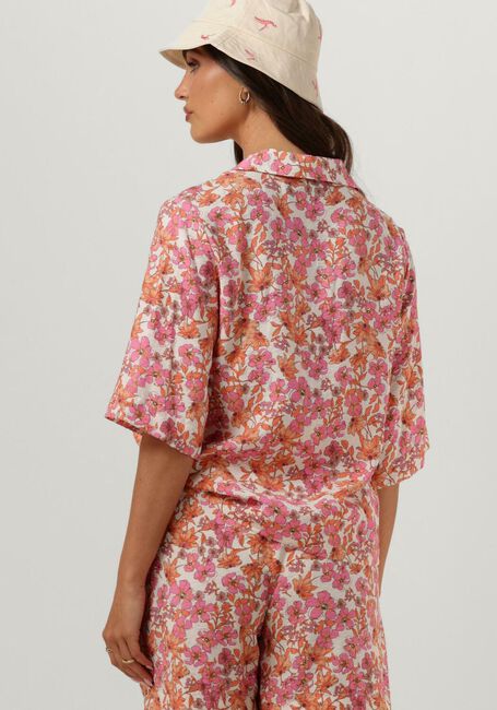 Hell-Pink MSCH COPENHAGEN Bluse MSCHADANAYA LADONNA 2/4 SHIRT - large