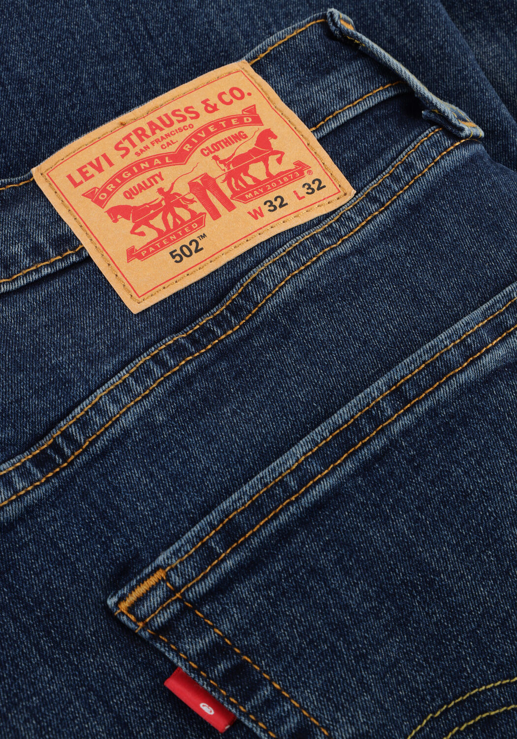 Blaue LEVI'S Straight leg jeans 502 TAPER - large